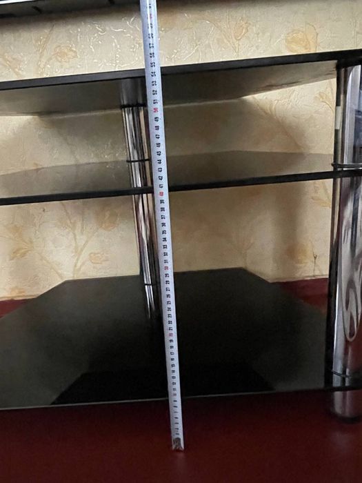 Тумба скляна під телевізор