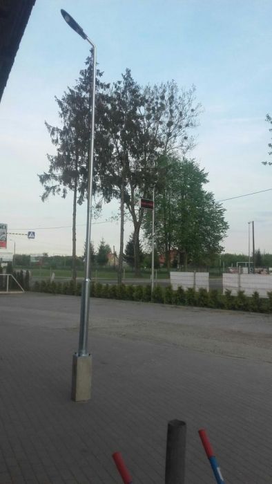 Słupy metalowe ocynkowane