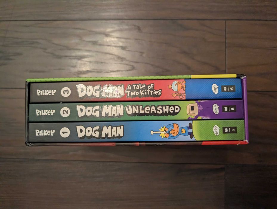 Dogman set of 3, English
