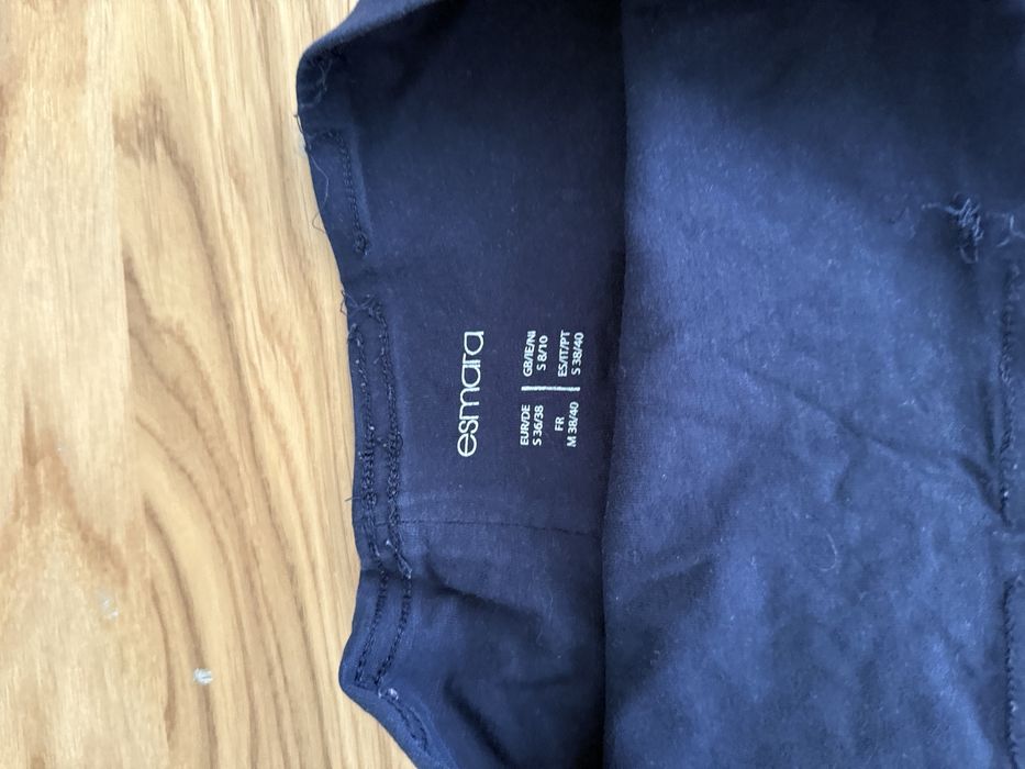 Leginsy ciążowe granatowe