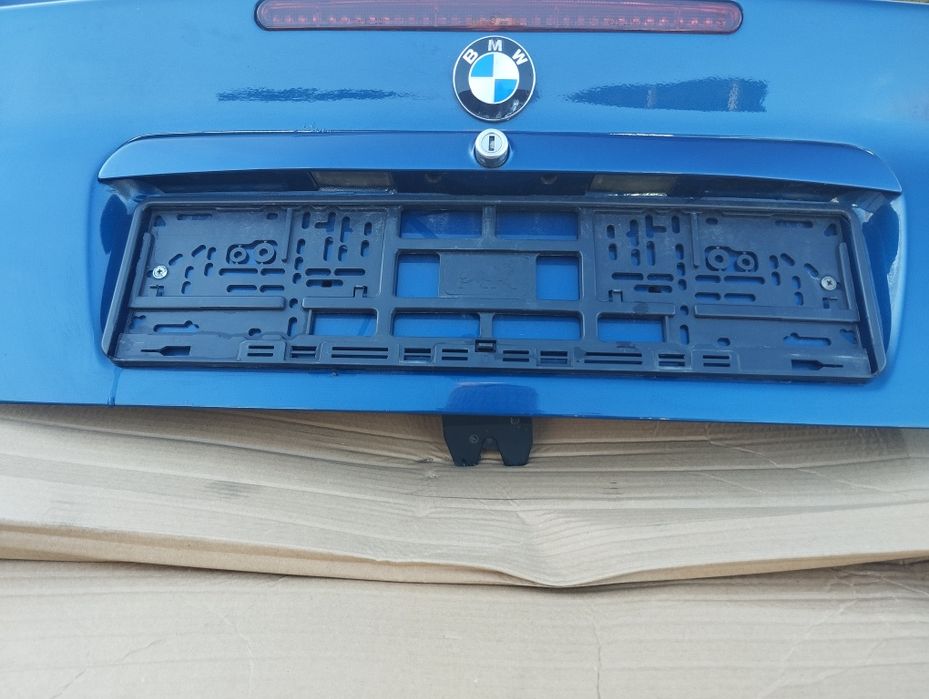 BMW E36 CABRIO klapa bagażnika ze światłem stop polift avus blau met