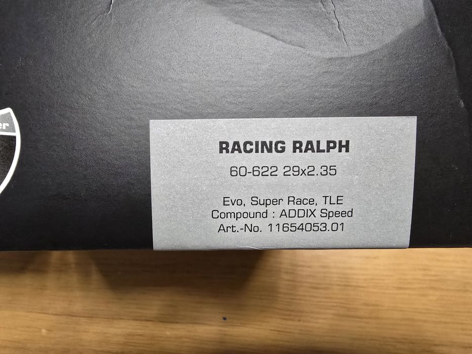 Dwie Nowe Opony Schwalbe Racing Ray i Ralph 29×235