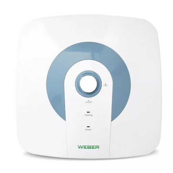 Bojler elektryczny podgrzewacz nadumywalkowy 10L 2 kW WEBER