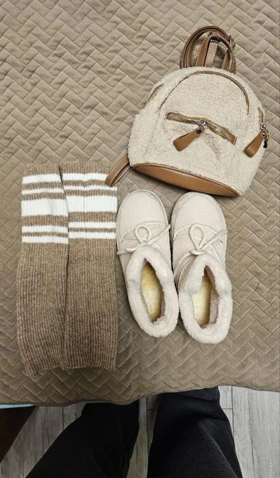 Nowe damskie buty śniegowce mukluki emu 39 futerko ecru