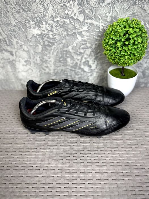 Adidas Copa Pure бутсы 46 размер полупрофи футбольные черные