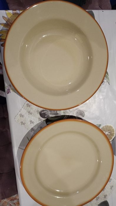 Talerze głębokie obiadowe Tułowice