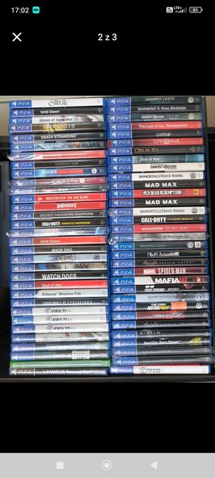 PlayStation gry 4 i 5