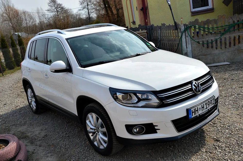 Volkswagen Tiguan LIFT_2.0 TDi 140KM_Alcantara_Navi_Xenon_ZADBANY