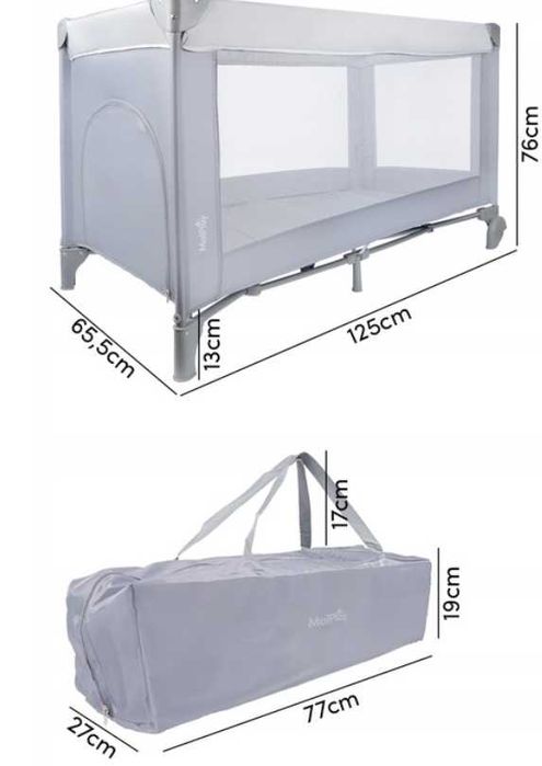 Nowe Łóżeczko Dostawne Dziecięce Turystyczne Niemowlęce дитяче ліжечко