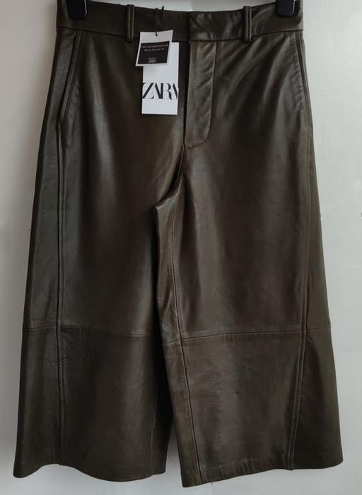 Шкіряні шорти, бермуди zara