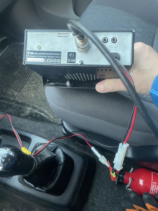 MIDLAND ALAN 48 PLUS MULTI CB Radio z płynnym RF Gain, Mic-Gain, ANL,