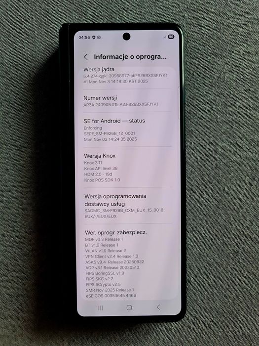 Samsung Galaxy Z Fold3 5G 512GB + dużo dodatków