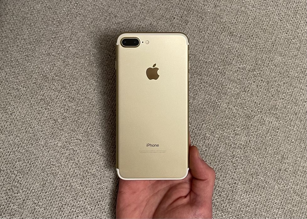 ДОНОР НА ЗАПЧАСТИ - iPhone 7 PLUS - 128 гб - 85% АКБ - ICLOUD - GOLD
