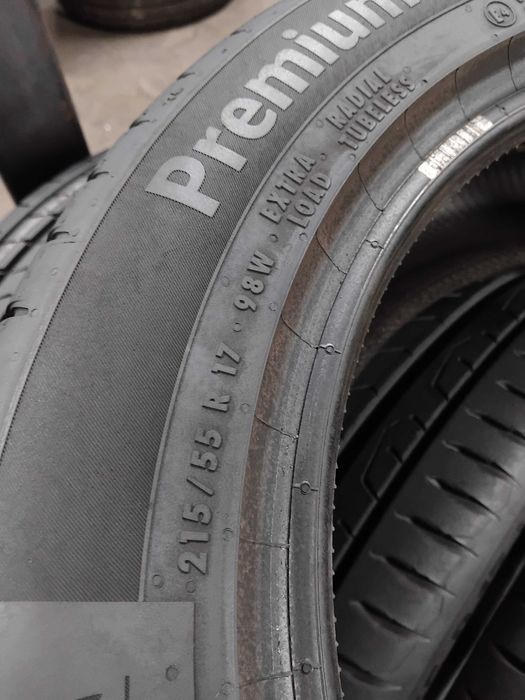 Шини бу 215/55 R17 Continental Premium Contact 7 Комплект Літо