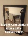 Espelho grande com moldura - promoção - 1,35 x 1,00