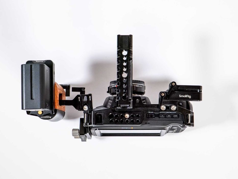 Zestaw Blackmagic Pocket 4K | SmallRig, Viltrox, Zasilanie | FV23%