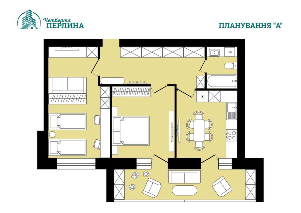 Квартира в новобудові, м.Вараш