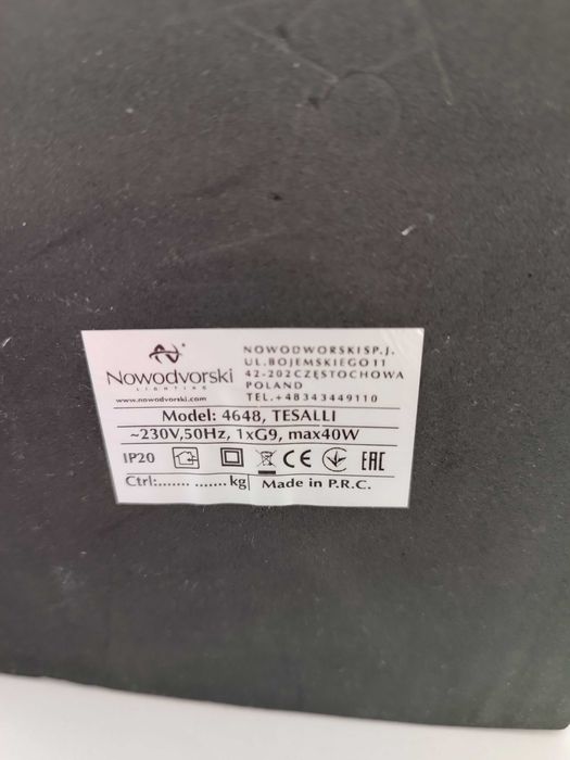 Lampka nocna Glamour