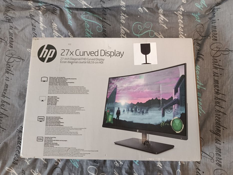 Монитор HP 27x Curved Display