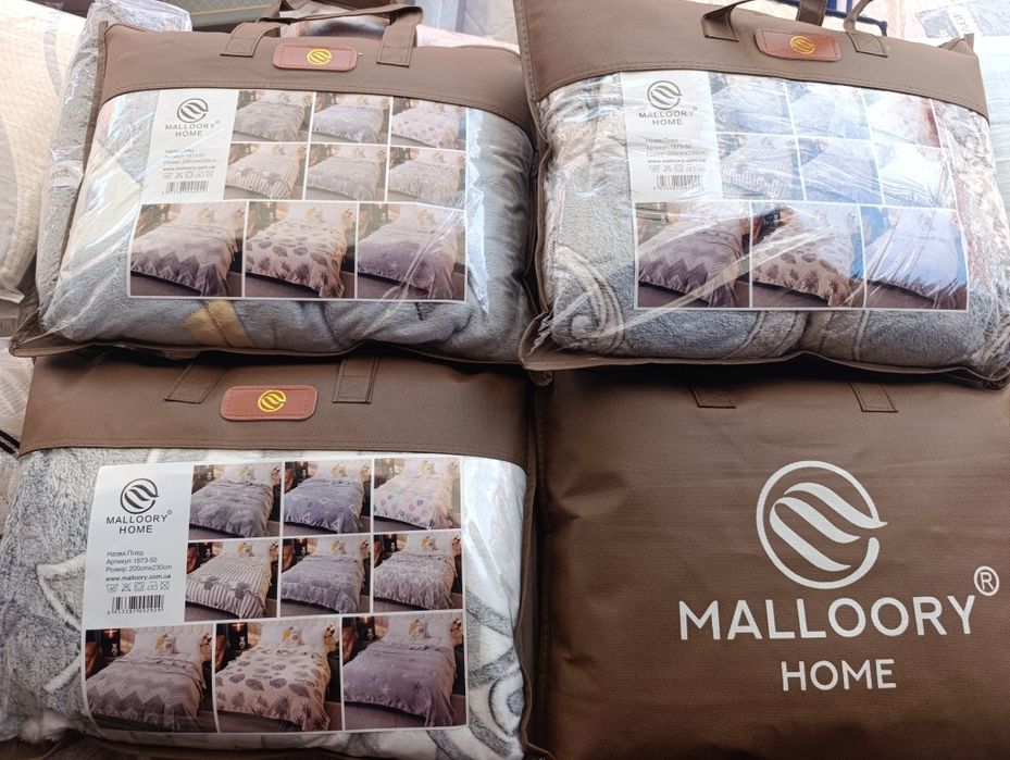 Плед-покривало-простирадло флісове сніжок. 200х230. В валізці.