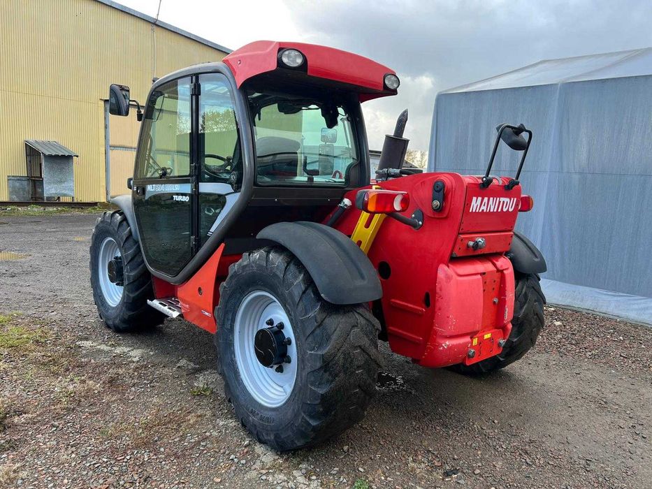 Ładowarka teleskopowa MANITOU MLT634 LSU 120 paleciak z widłami