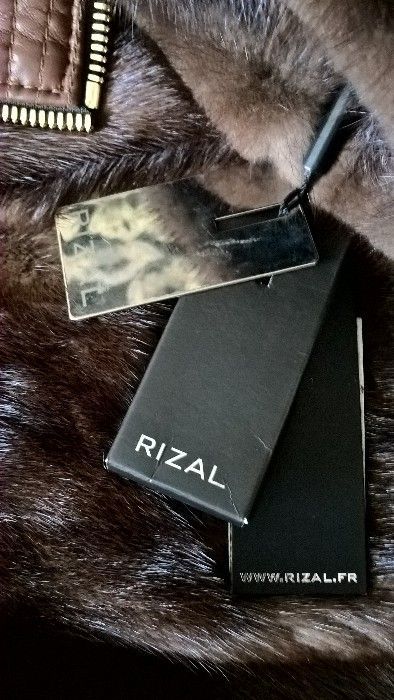 Rizal kurtka ramoneska norki naturalne r. 38/40