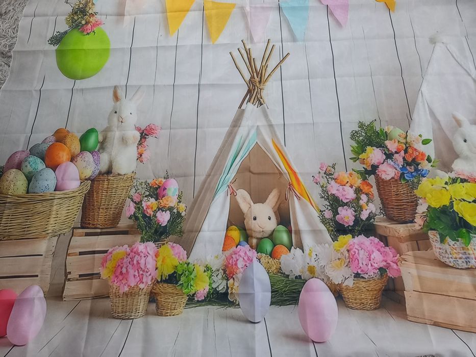 Nowe tło fotograficzne Wielkanoc