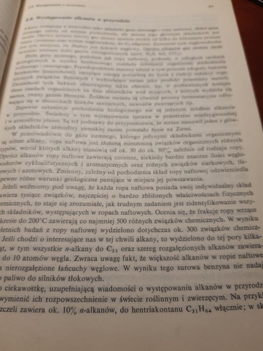 Chemia organiczna - biały kruk