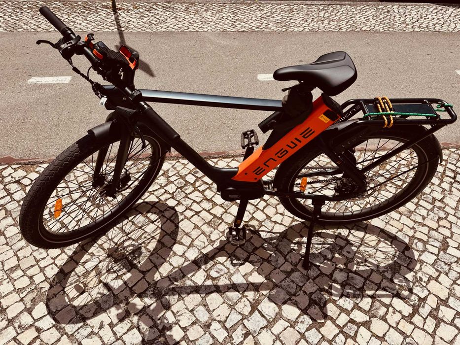 Bicicleta Engwe P275 Pro - Correia Carbono - 435km - como nova