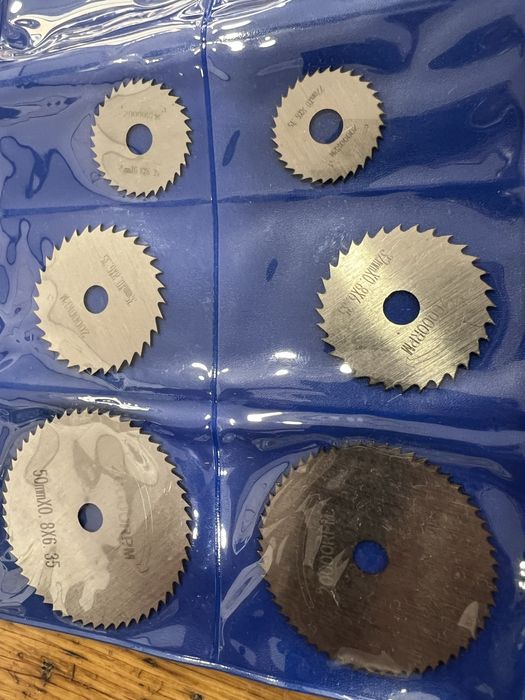 Conjunto lâminas mini serra circular - NOVO