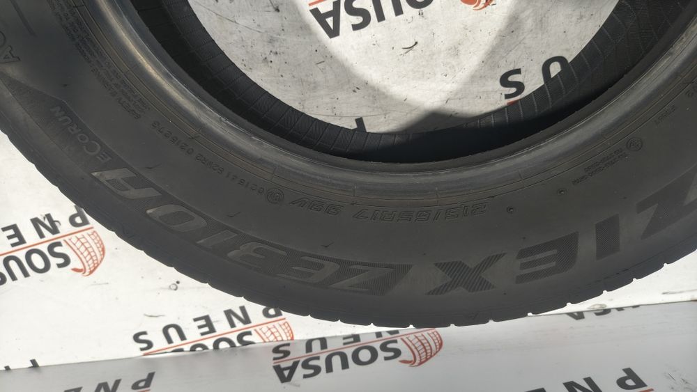 2 pneus semi novos 215-65R17 Falken - Oferta dos Portes