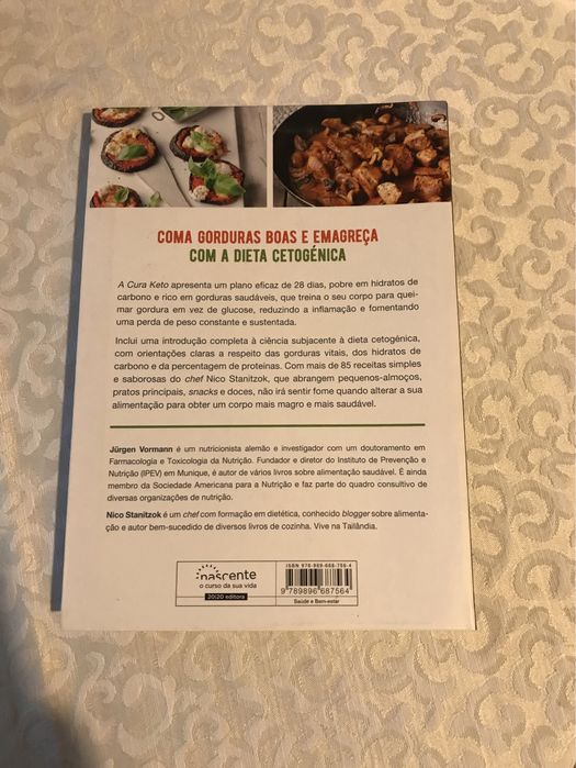 Livro de culinária - A cura Keto