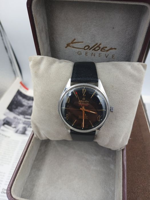 Zegarek Atlantic mechaniczny Swiss czarny