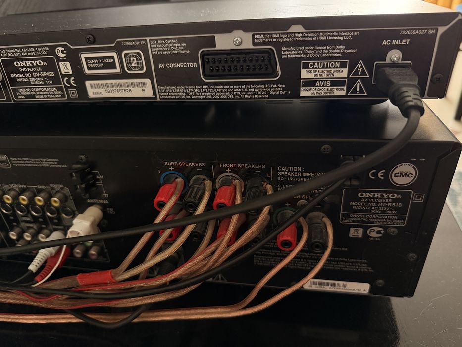 Zestaw kina domowego Onkio HT-R518 i M-Audio