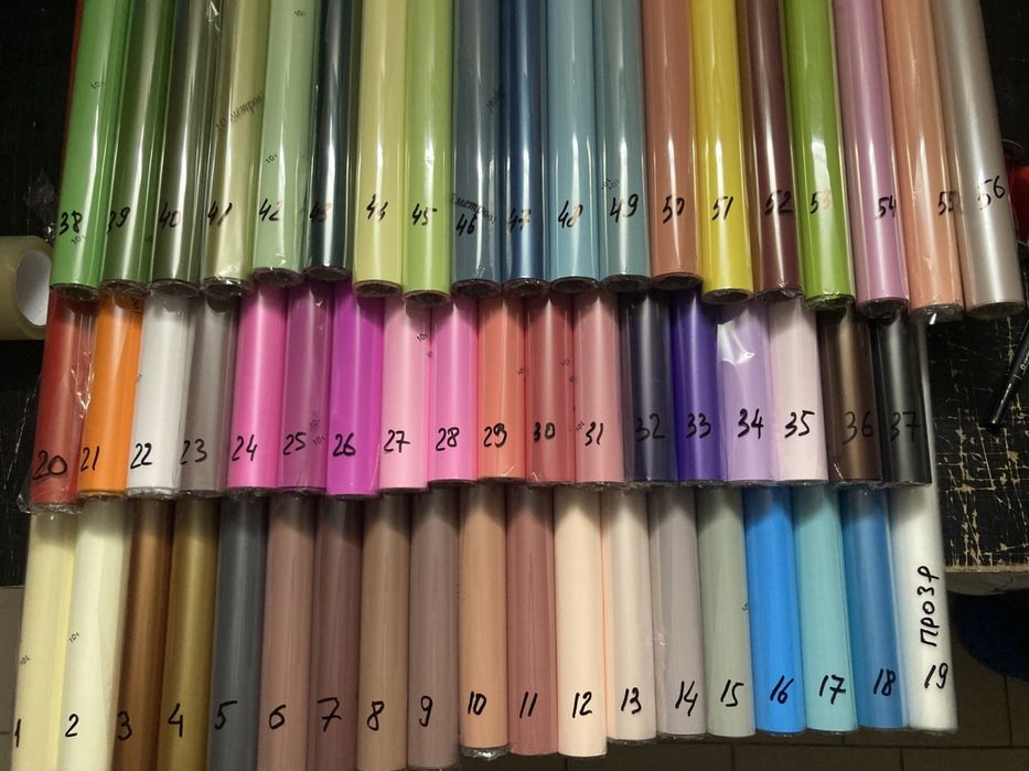 Пленка матовая для упаковки цветов