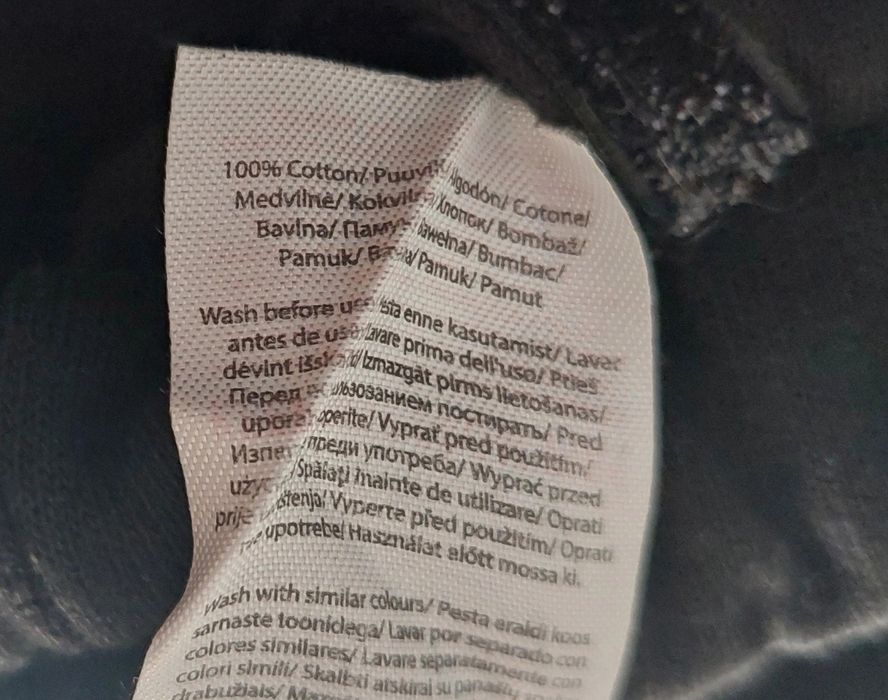 Spodnie czarne dresowe