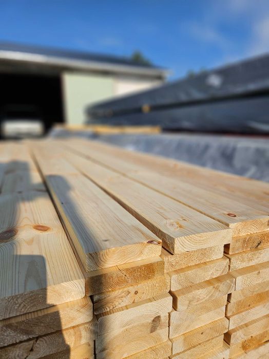 Deska tarasowa sosna skandynawska | 28x120mm SF | gładka