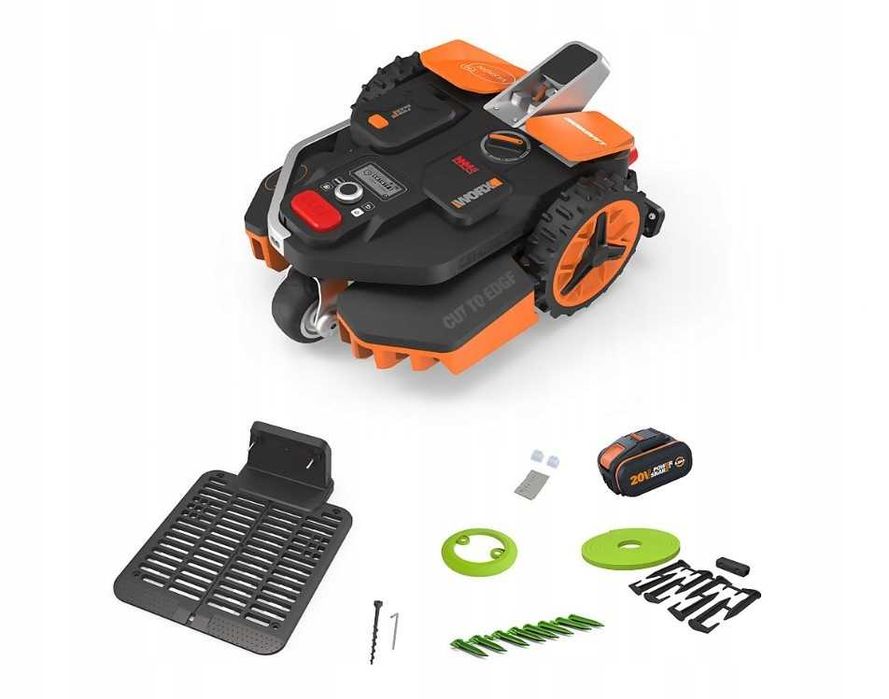 Robot koszący Worx 550m2 WR205E Gwarancja 2 lata + GARAŻ