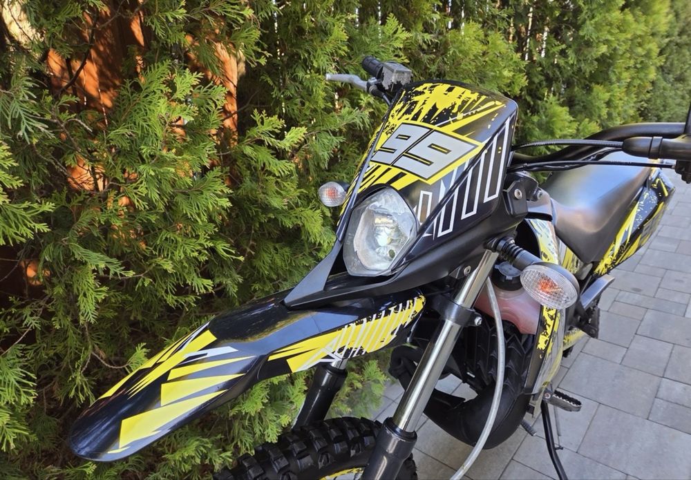 Gilera rcr 50 enduro homologacja zarejestrowany