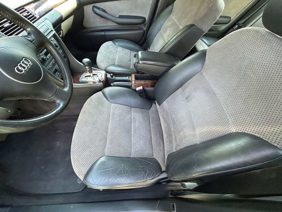 Fotele pół skóra Ful Elektryka Grzane Audi A6 C5 Allroad