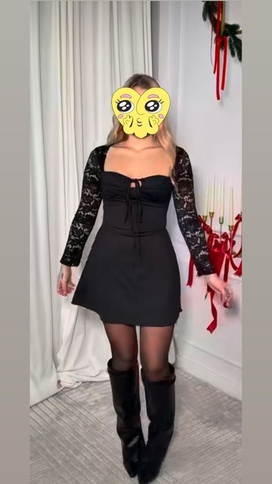 Sliczna koronkowa Sukienka