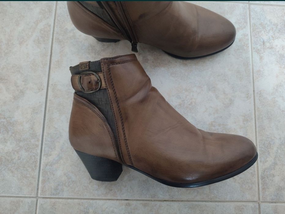 Botas em pele genuína - Footside