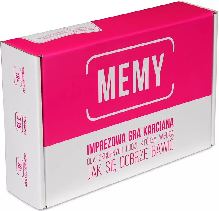 Memy. Imprezowa gra karciana. Kojar. Nowy Produkt