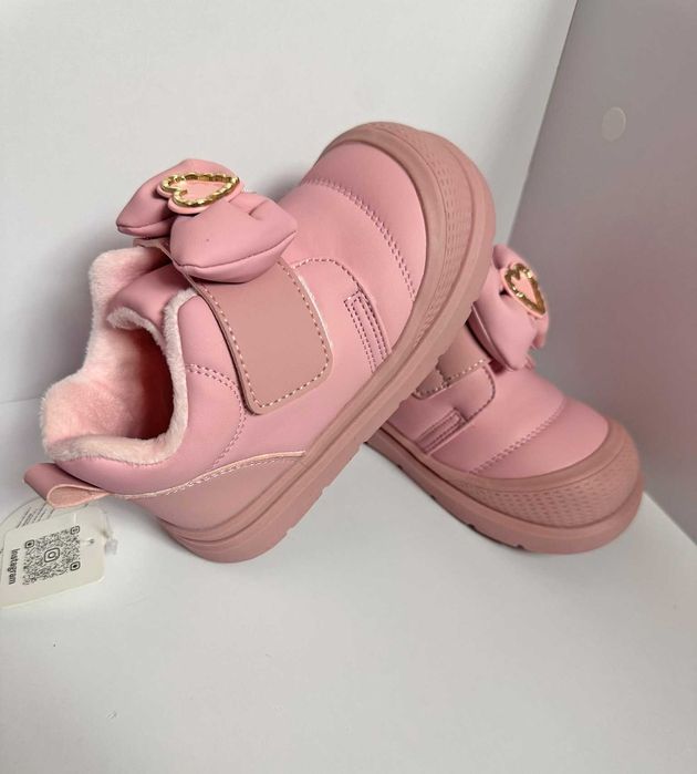 Демісезонні ботинки черевики на дівчинку Tom.M рожеві 23-28 р