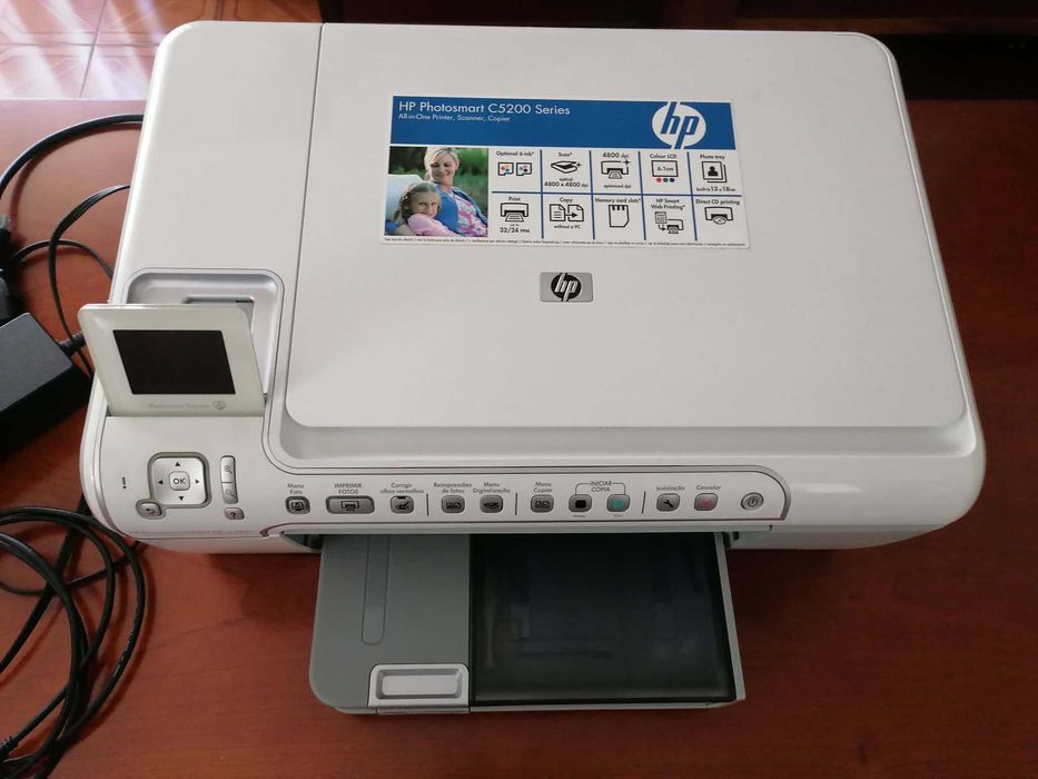 Impressora HP Photosmart C5280 – Como Nova