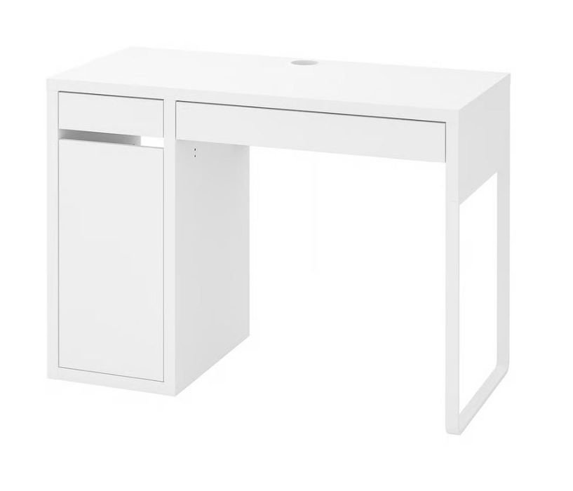 Secretaria IKEA MICKE em Branco 105x50 cm