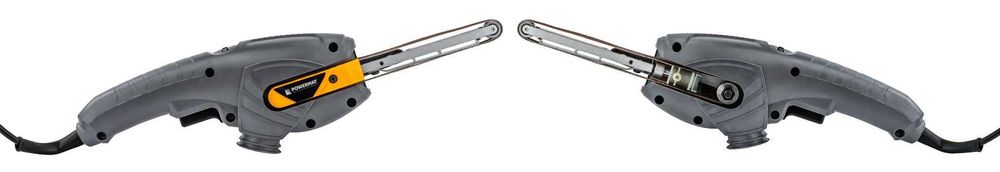 POWERMAT Szlifierka Taśmowa Palcowa 400W 3 Prowadnice Zestaw PM1472