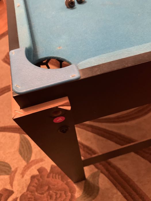 Stół bilardowy pilkarzyki