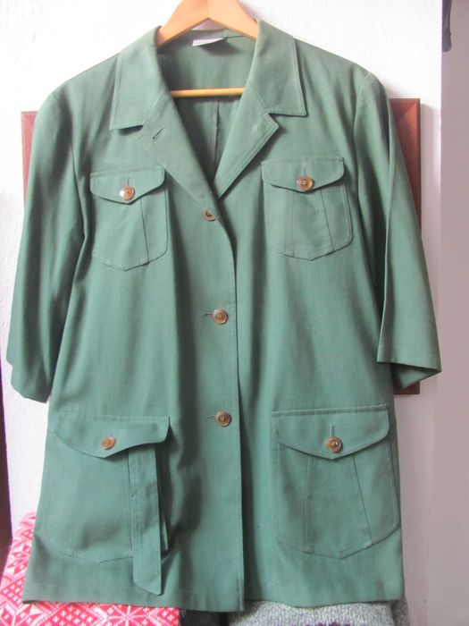 Blazer Hucke meia-manga