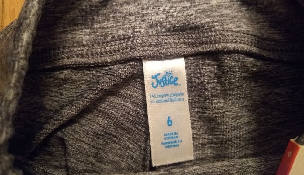 Legginsy sportowe Justice 5-6 lat